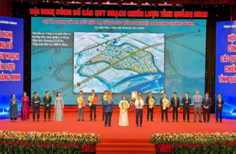 Quảng Ninh trao quyết định chấp thuận đầu tư dự án Khu công nghiệp An Hưng Quảng Ninh.
