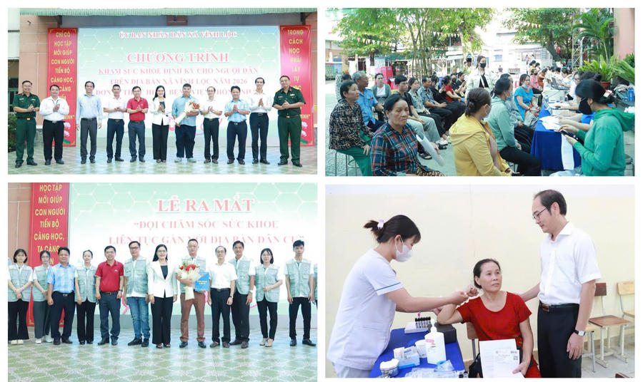 Xã Vĩnh Lộc xây dựng hệ thống y tế cơ sở chủ động, nâng cao chất lượng chăm sóc sức khỏe cho người dân.