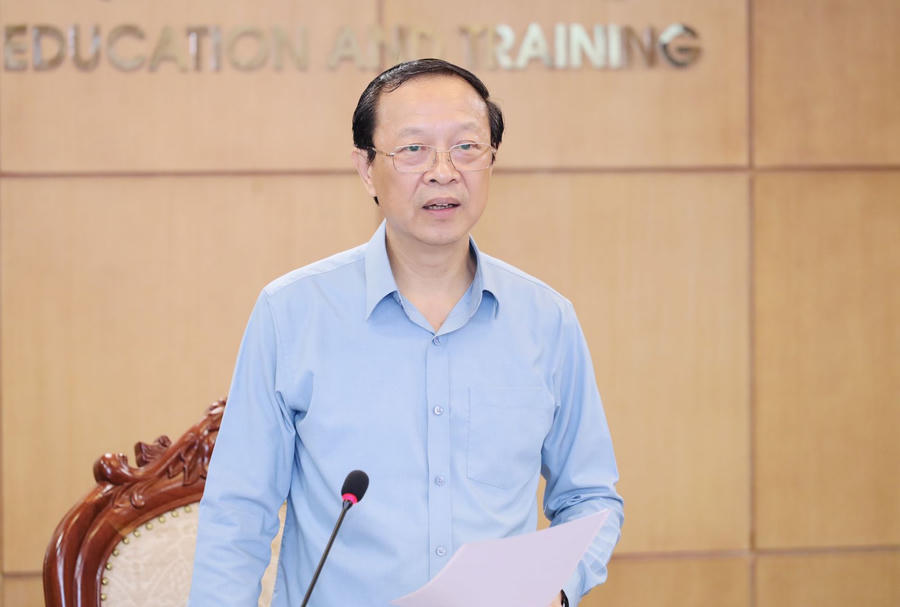Thứ trưởng Thường trực Bộ GD&ĐT Phạm Ngọc Thưởng.