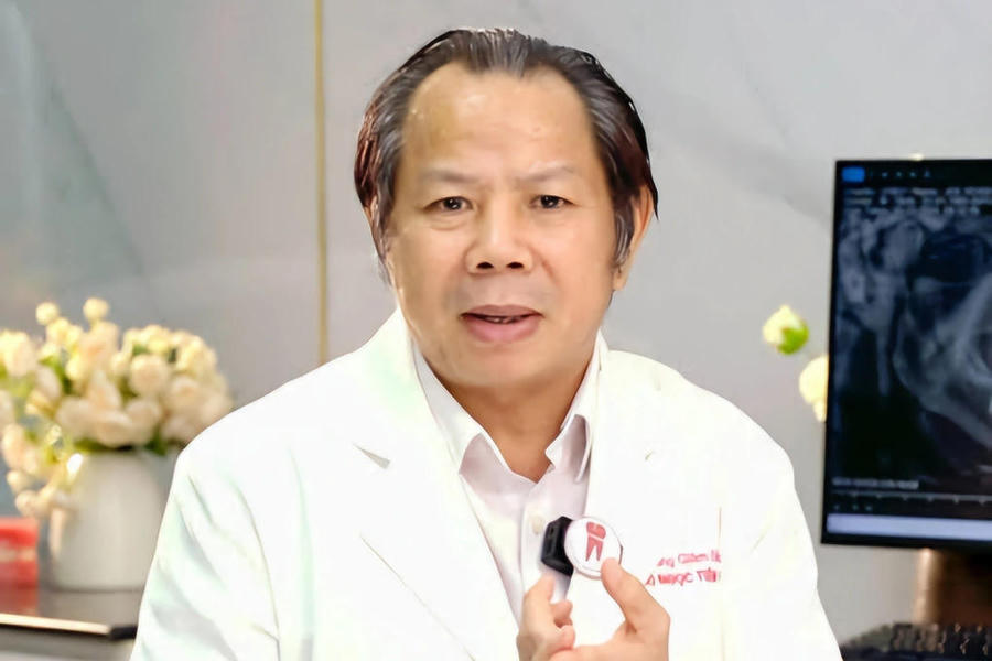 Đối tượng Hồ Ngọc Tiên Trung. (Ảnh: Nha khoa Đại Nam)