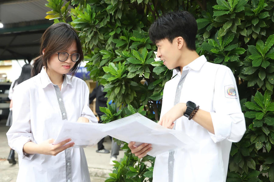 Thí sinh kỳ thi tốt nghiệp THPT năm 2026. (Ảnh: Văn Hiền)