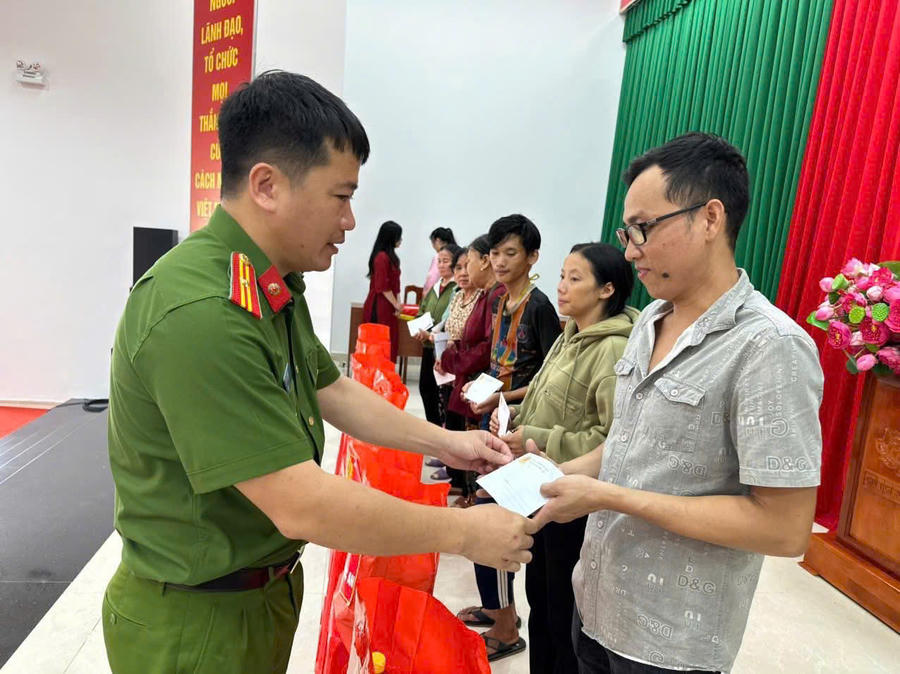 Lực lượng Công an xã Phước An luôn cố gắng hoàn thành tốt những nhiệm vụ được giao.