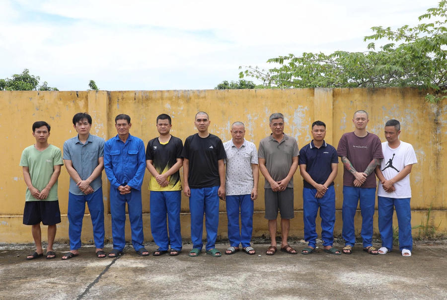 Các đối tượng trong vụ án.