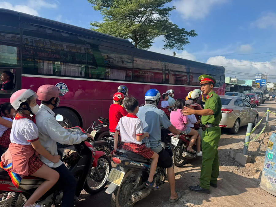 Những hoạt động thiết thực của lực lượng Công an xã Phước An.