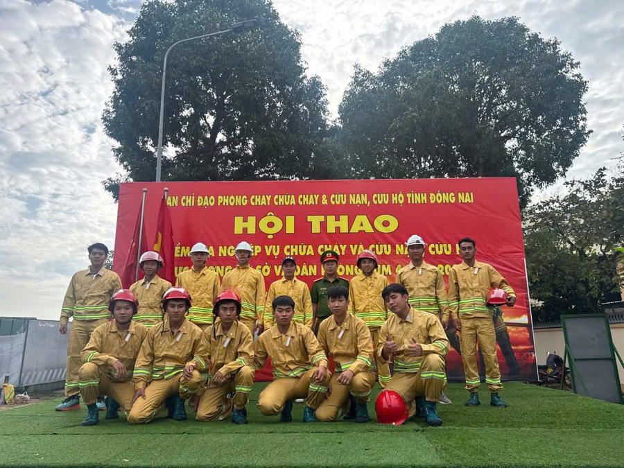 Lực lượng Công an xã Phước An luôn cố gắng hoàn thành tốt những nhiệm vụ được giao.