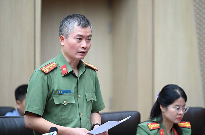 Đại tá Nguyễn Tuấn Hưng -  Phó Cục trưởng Cục An ninh điều tra (A09), Bộ Công an