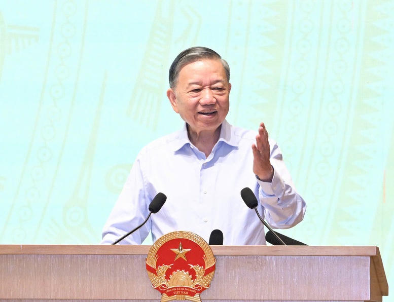 Tổng Bí thư, Chủ tịch nước Tô Lâm phát biểu chỉ đạo tại phiên họp Chính phủ thường kỳ tháng 6/2026 và Hội nghị trực tuyến Chính phủ với các địa phương. (Ảnh: VGP/Nhật Bắc). Tổng Bí thư, Chủ tịch nước Tô Lâm phát biểu chỉ đạo tại phiên họp Chính phủ thường kỳ tháng 6/2026 và Hội nghị trực tuyến Chính phủ với các địa phương. (Ảnh: VGP/Nhật Bắc).