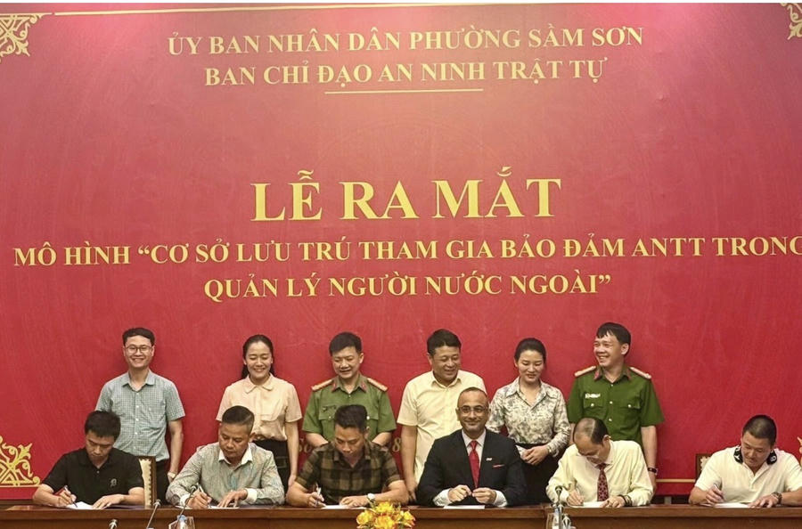 Ra mắt mô hình nâng cao hiệu quả quản lý người nước ngoài từ các cơ sở lưu trú.