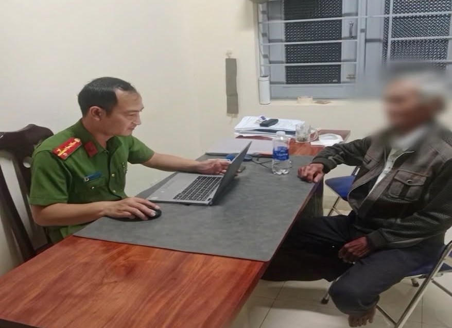 Làm việc, xử lý nghiêm các trường hợp vi phạm - Ảnh Công an Đắk Lắk.