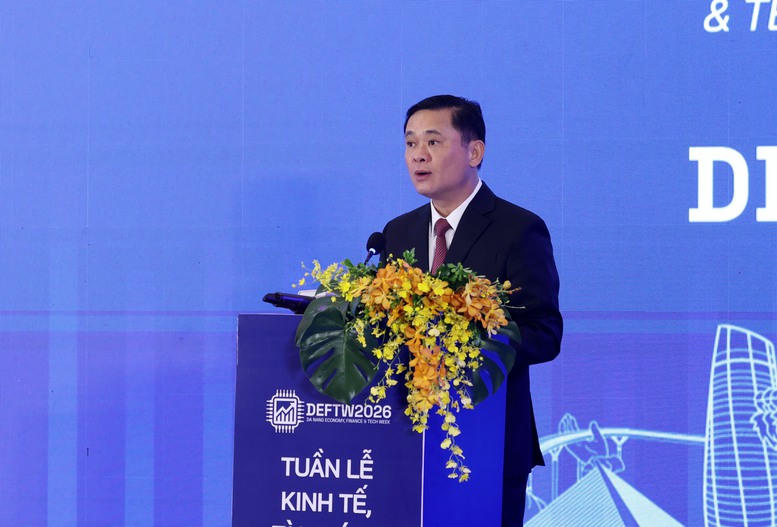 Phó trưởng Ban Thường trực Ban Chính sách, Chiến lược Trung ương Thái Thanh Quý phát biểu tại lễ khai mạc. (Ảnh VGP/Đức Tuân)