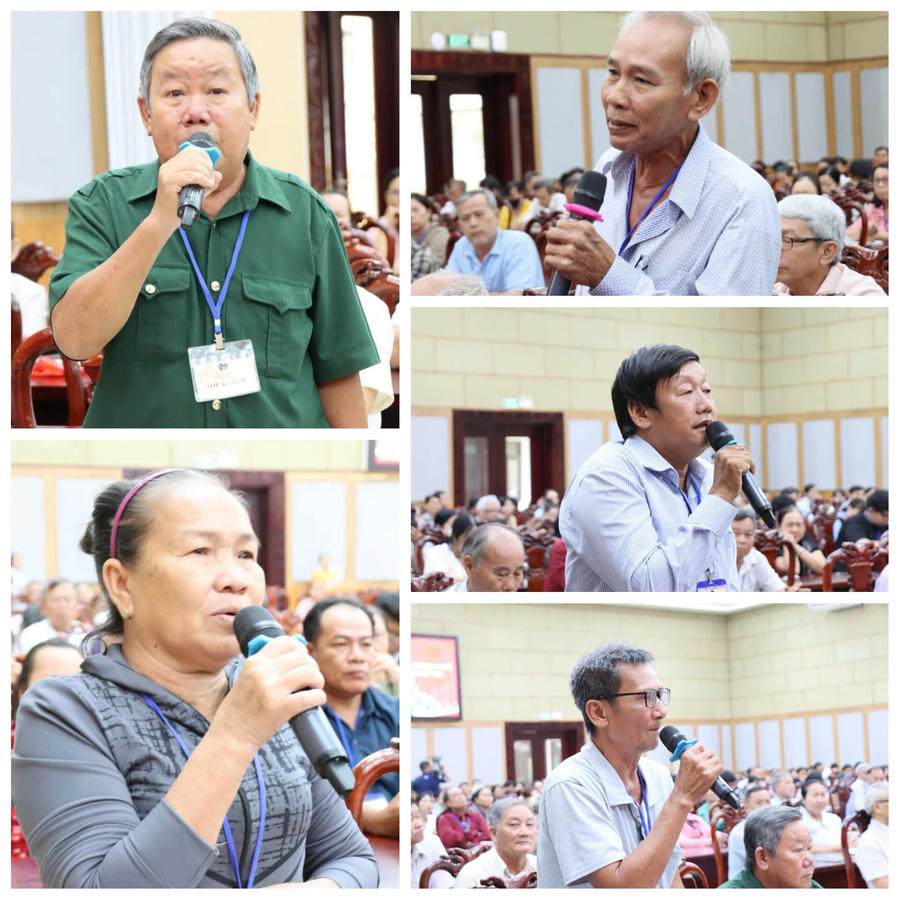 Cử tri của bốn xã đã phản ánh, kiến nghị nhiều vấn đề đang được người dân đặc biệt quan tâm.