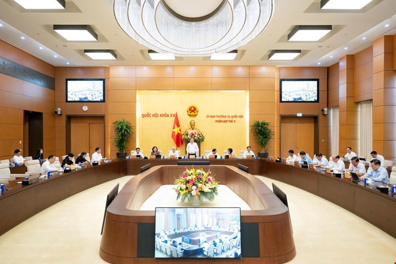 Quang cảnh Phiên họp. (Ảnh: Cổng TTĐT Quốc hội)