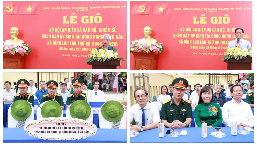 Lễ giỗ còn là dịp để các thế hệ hôm nay cùng nhau ôn lại truyền thống cách mạng, bồi đắp lòng yêu nước.