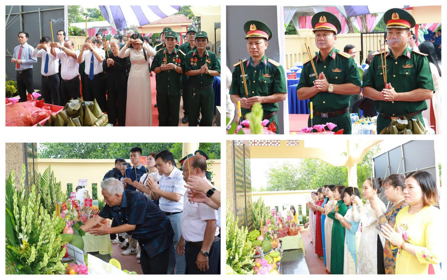 Mỗi nén hương được thắp lên là lời tri ân sâu sắc đối với những người đã ngã xuống, đồng thời nhắc nhở các thế hệ hôm nay tiếp tục gìn giữ, phát huy những giá trị lịch sử quý báu.