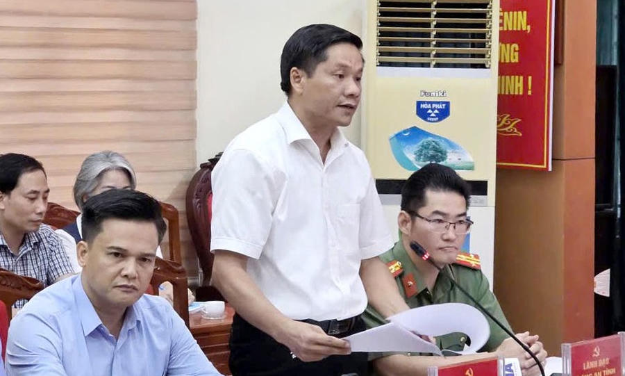 Phó Giám đốc Sở GD&ĐT Hoàng Minh Cảnh.
