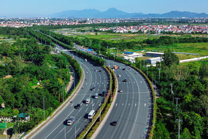 Một góc khu vực huyện Đông Anh cũ nay là xã Phúc Thịnh.
