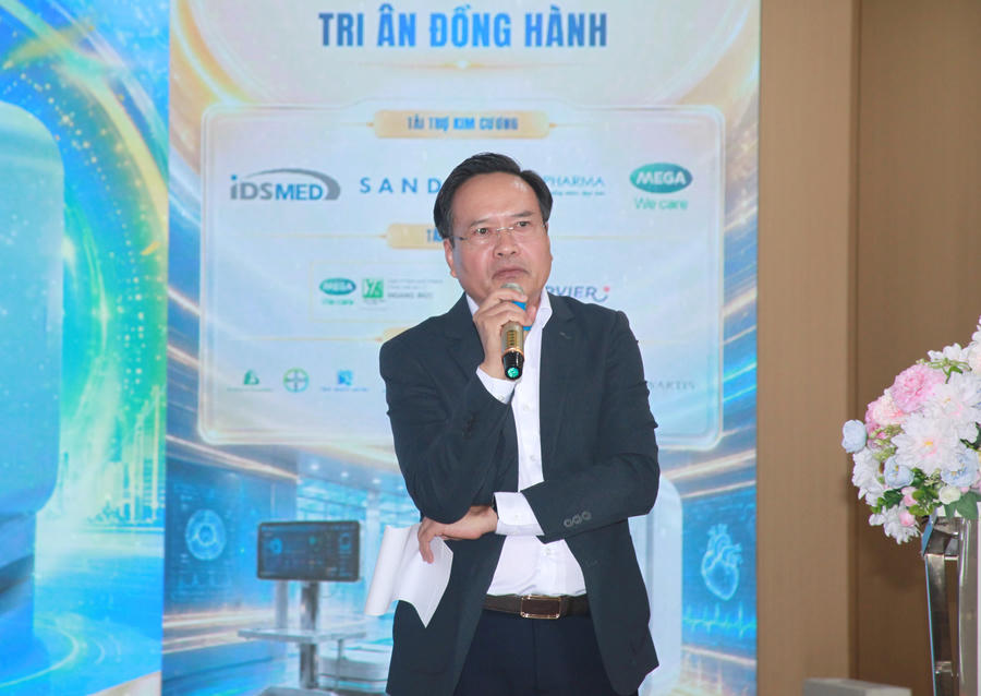 ThS.BS Phạm Thanh Vũ, phát biểu khai mạc Hội thảo.