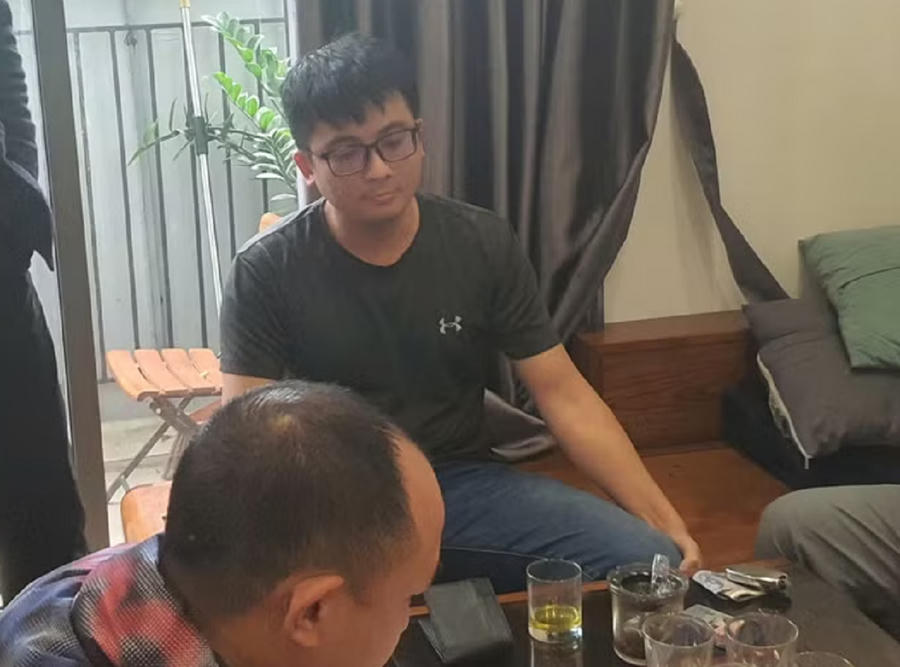 Đối tượng Đào Quang Huy. Ảnh: CACC
