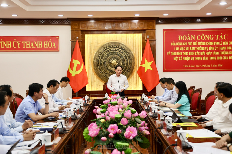 Phó Thủ tướng nêu một số nhiệm vụ trọng tâm - Ảnh: VGP