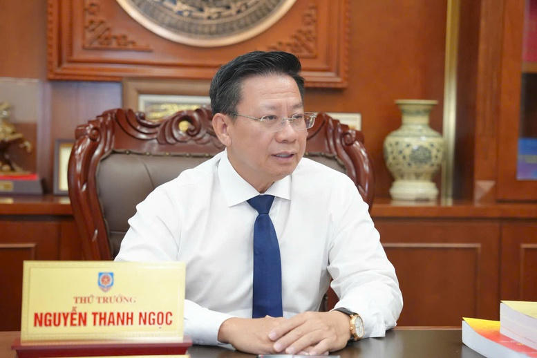 Thứ trưởng Bộ Tư pháp Nguyễn Thanh Ngọc. Ảnh: P.Mai