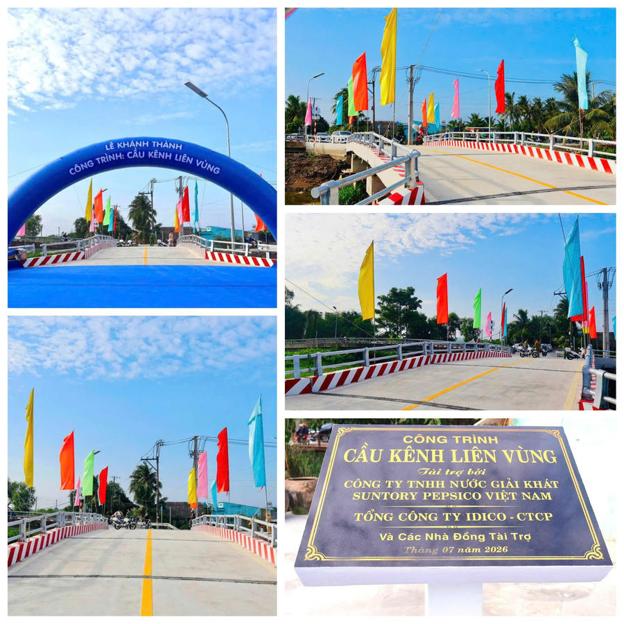 Cầu Kênh liên vùng đưa vào khai thác đáp ứng mong mỏi của người dân, mở rộng không gian phát triển liên vùng