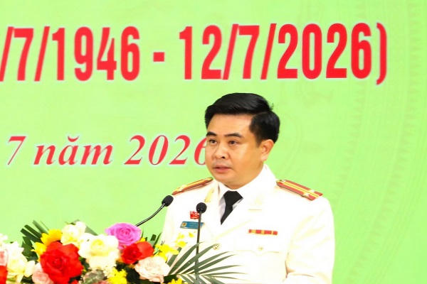 Trung tá Lê Trung Kiên, Trưởng phòng An ninh đối ngoại - Công an tỉnh Ninh Bình.