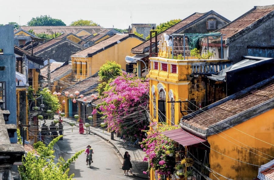 Hội An đang là điểm dừng chân hoàn hảo cho những ai tìm kiếm sự cân bằng giữa công việc và nghỉ dưỡng dài ngày. Ảnh InT