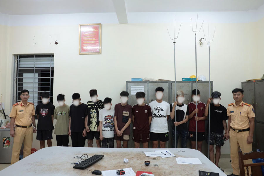 Các đối tượng bị cơ quan chức năng triệu tập.