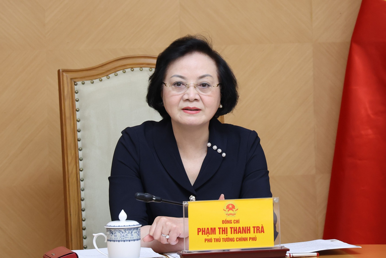 Phó Thủ tướng Phạm Thị Thanh Trà làm Trưởng Ban Chỉ đạo liên ngành Trung ương về an toàn thực phẩm. Ảnh: VGP