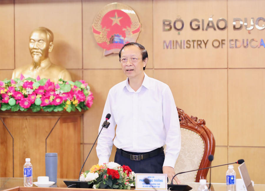 Thứ trưởng Thường trực Phạm Ngọc Thưởng.