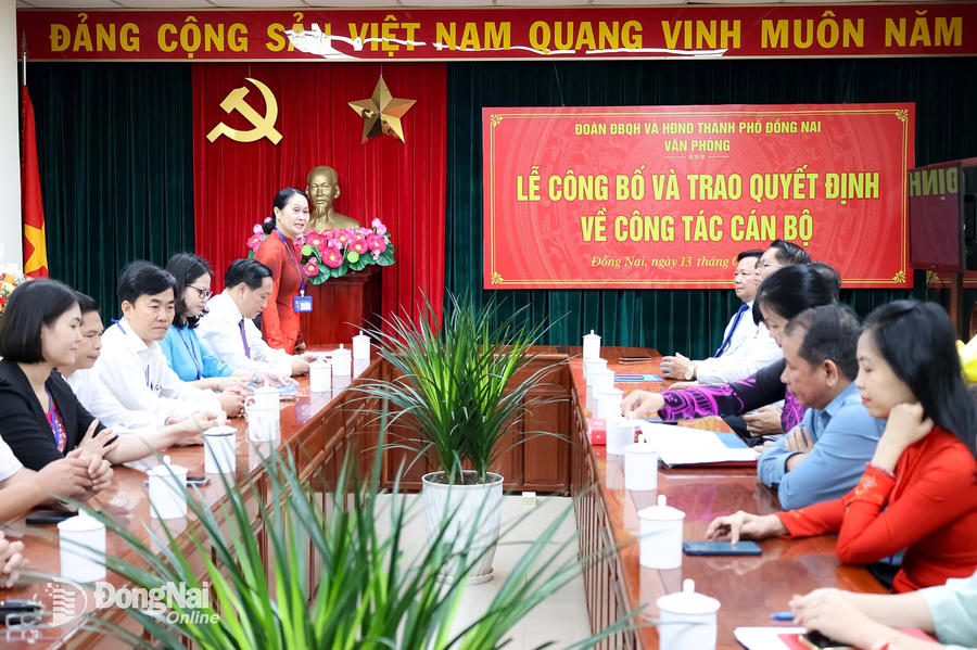 Quang cảnh buổi lễ.