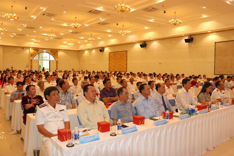 Quang cảnh buổi lễ (Ảnh: Đình Thương)
