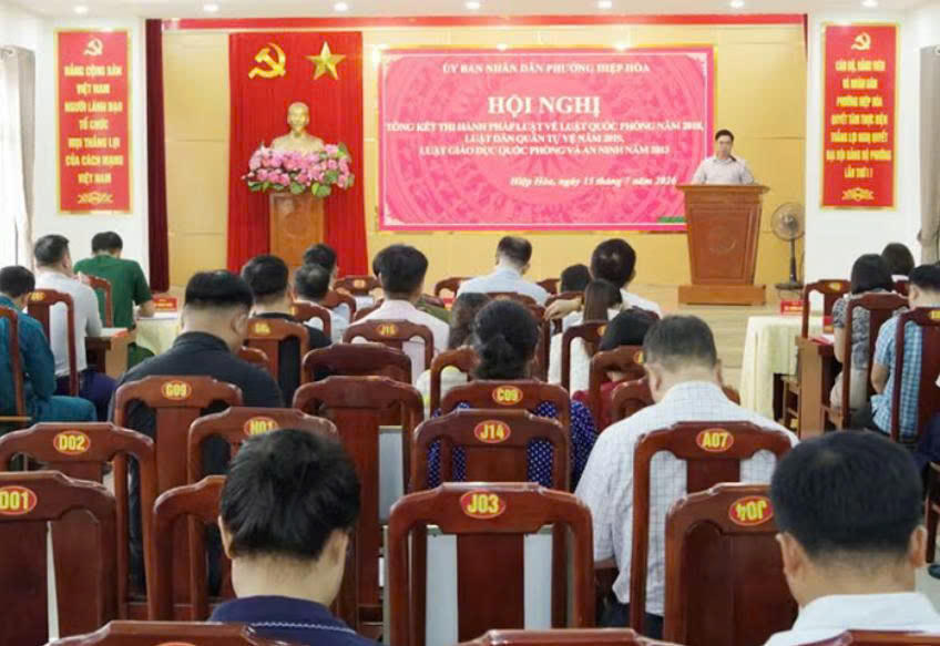 Quang cảnh hội nghị.