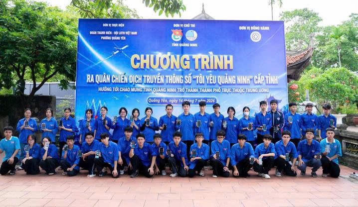 Đoàn phường Quảng Yên ra mắt Website "Bảo tàng số Cụm di tích lịch sử quốc gia đặc biệt Bạch Đằng".