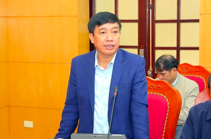 Ông Mai Văn Quyết, Giám đốc Sở Tài chính Ninh Bình, xin nghỉ công tác theo nguyện vọng cá nhân và đã được chấp thuận (Ảnh: Anh Tuấn).
