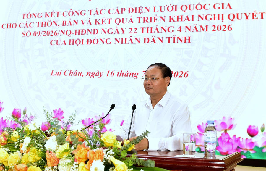Đồng chí Lê Minh Ngân - Ủy viên Ban Chấp hành Trung ương Đảng, Bí thư Tỉnh ủy, Chủ tịch HĐND tỉnh Lai Châu. (Ảnh: Cổng TTĐT tỉnh Lai Châu)