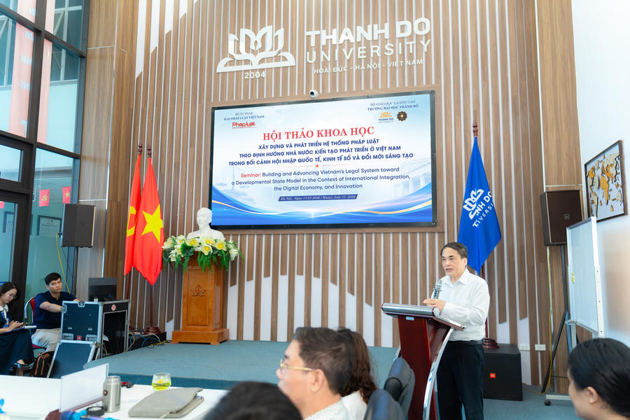 PGS.TS. Vũ Văn Phúc chia sẻ nhiều góc nhìn về xây dựng Nhà nước pháp quyền và hoàn thiện hệ thống pháp luật