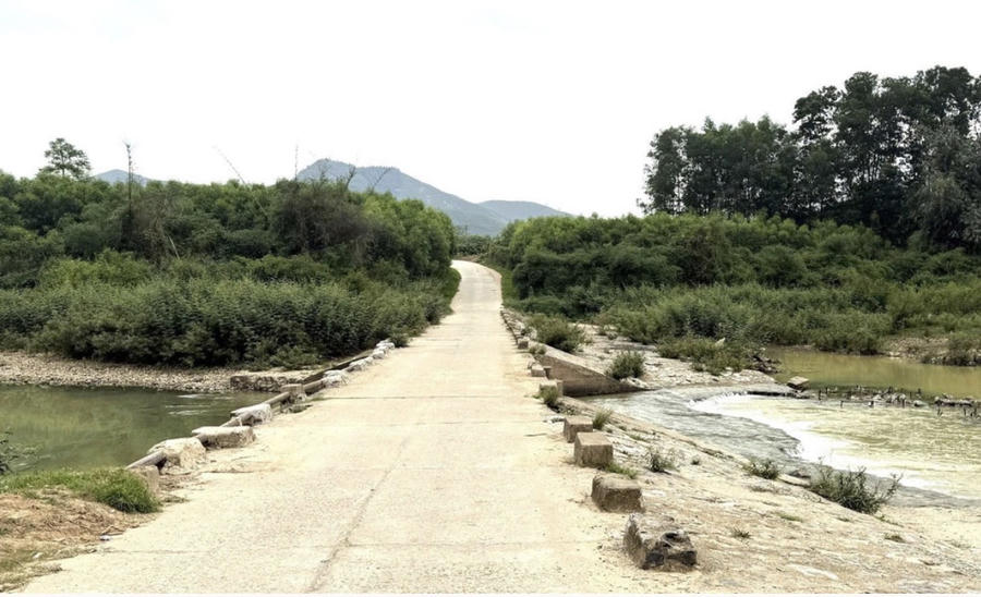 Ngầm Thia Tu Nim, xã An Lạc (Bắc Ninh).&nbsp;Ảnh bacninhtv.vn