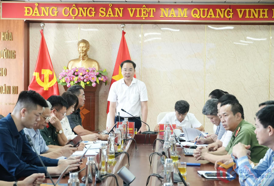 Quang cảnh buổi họp báo.