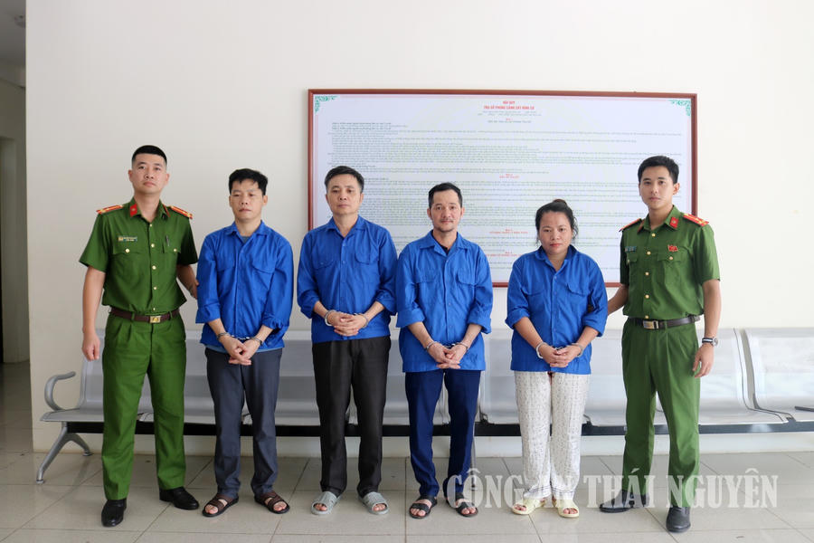 Phòng Cảnh sát hình sự bắt giữ các đối tượng phạm tội
