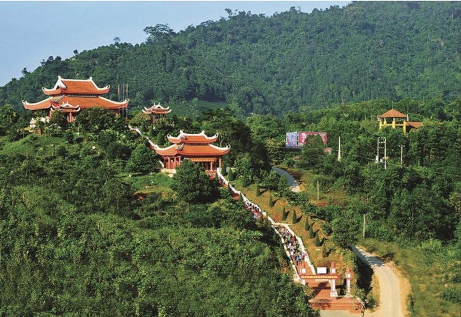 Khu di tích lịch sử quốc gia ATK Định Hóa nằm tại huyện Định Hoá (cũ), tỉnh Thái Nguyên. Ảnh: Di sản thiên nhiên Việt Nam