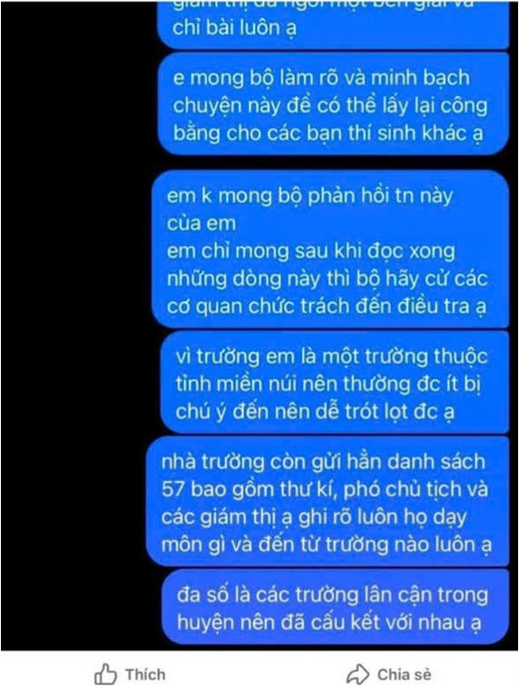 Thông tin phản ánh được đăng tải lên mạng xã hội gây xôn xao dư luận. Ảnh: Chụp màn hình