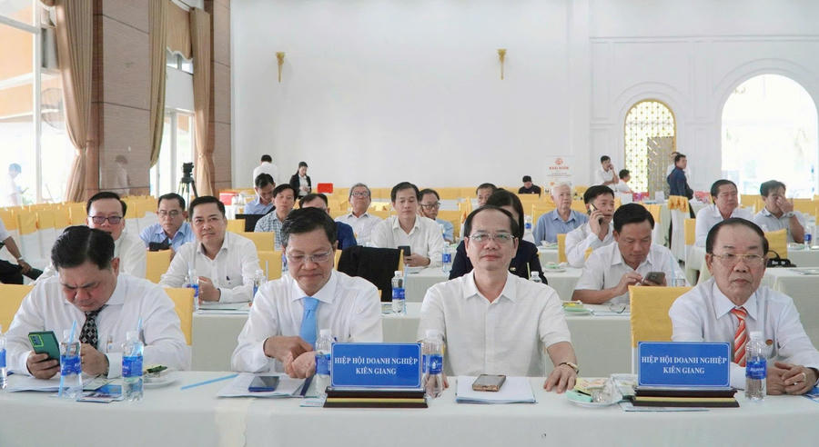 Các đại biểu dự hội nghị.