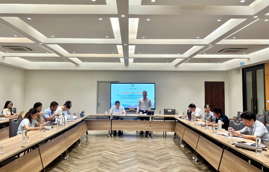 Quang cảnh buổi thẩm định.