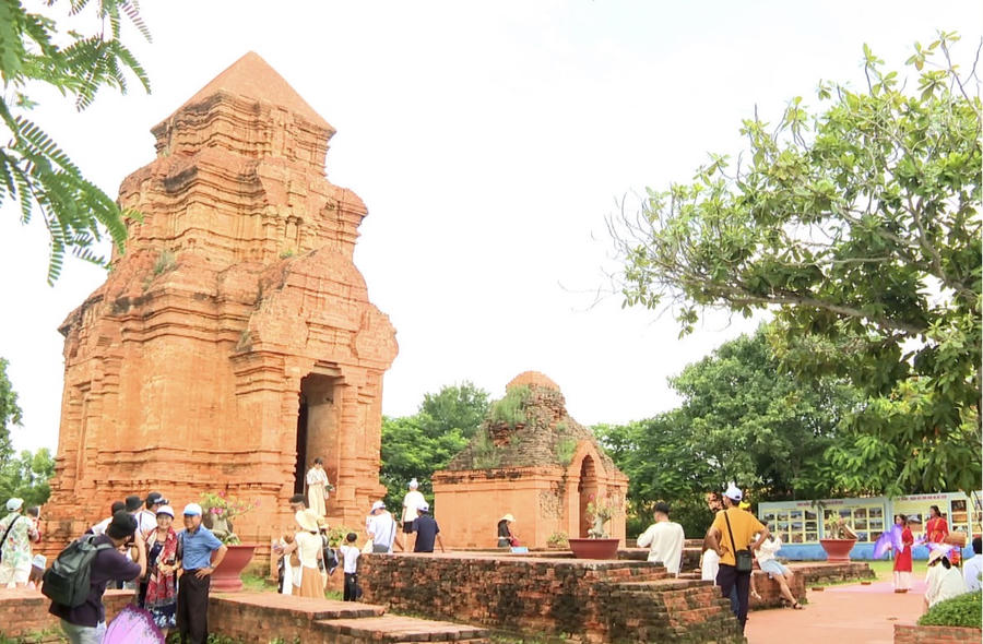 Tháp Pô Sah Inư (Lâm Đồng). Ảnh Báo Lâm Đồng