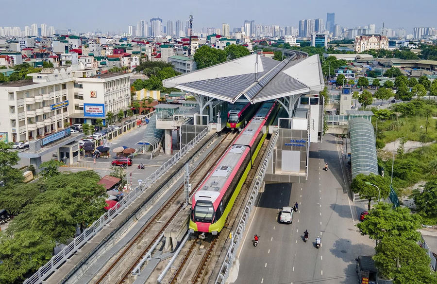 Giai đoạn 2026-2030, Hà Nội bổ sung thêm 2 tuyến metro mới. (Ảnh: IT)