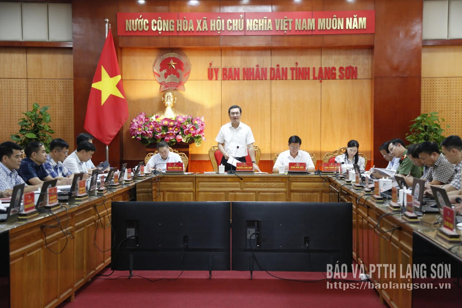 Quang cảnh buổi họp. Ảnh: Báo Lạng Sơn. Quang cảnh buổi họp. Ảnh: Báo Lạng Sơn.