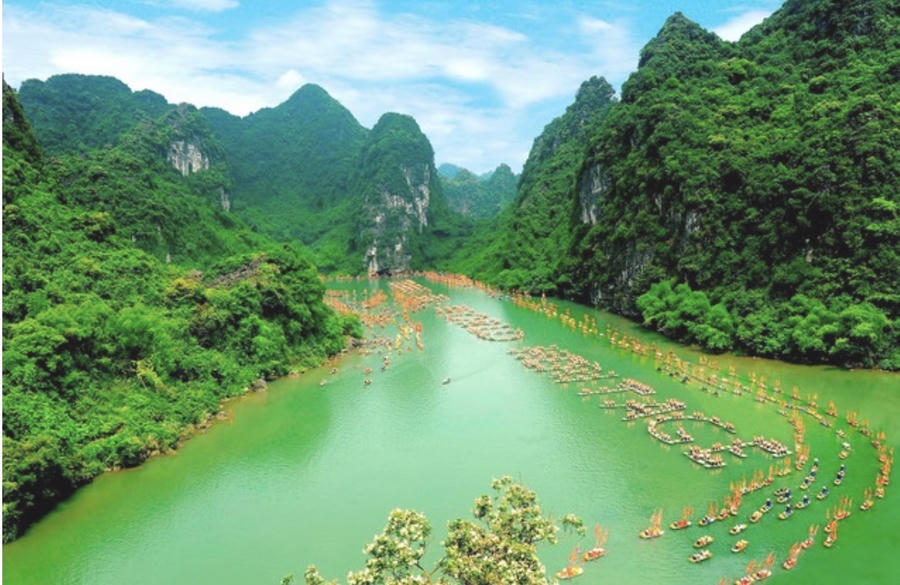 Quần thể danh thắng Tràng An (Ninh Bình). Ảnh: Sở Du lịch Ninh Bình