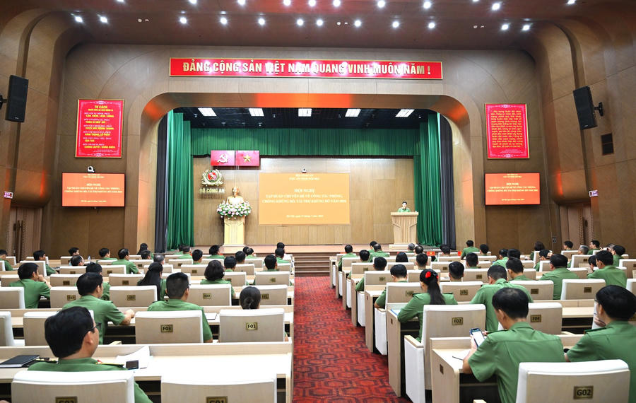 Quang cảnh Hội nghị. (Ảnh: BCA)