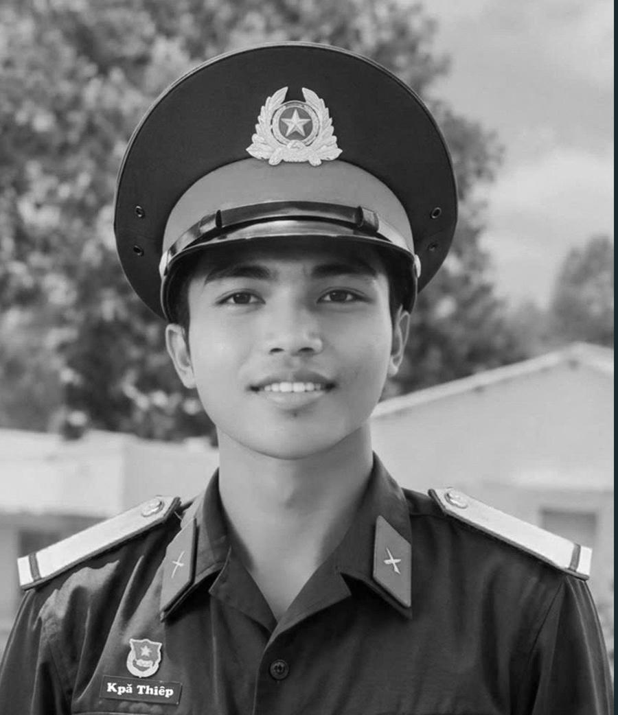 Thượng sĩ Kpă Thiêp. Ảnh: Vietnamnet.